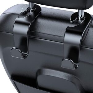 Headrest Hook for car 4 Pack - Hang your purse, bags, clothes
